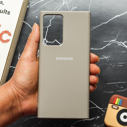 Light Brown Original Silicone case for Samsung S20 Plus