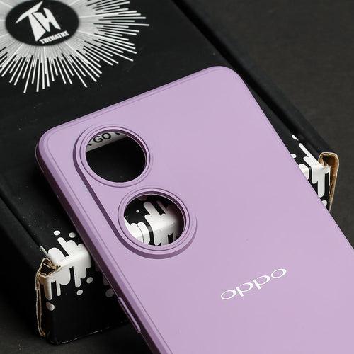 Purple Camera Original Silicone case for Oppo Reno 8T