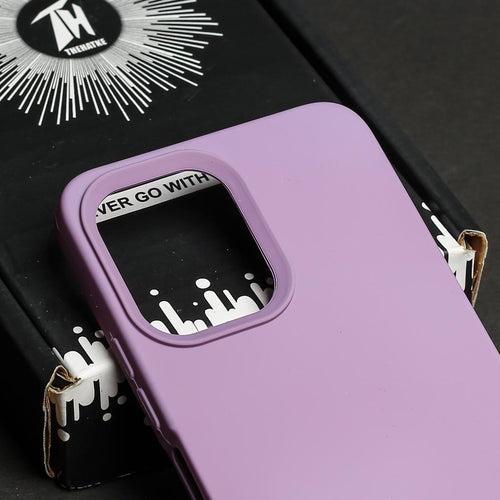 Purple Original Silicone case for Redmi 12 5G