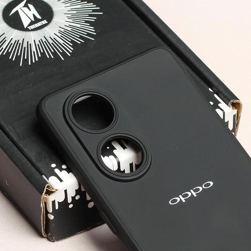 Black Camera Original Silicone case for Oppo Reno 8T