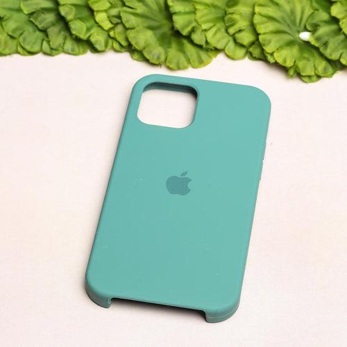 Green Original Silicone case for Apple iphone 12 Mini