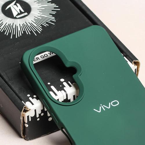 Dark Green Original Silicone case for Vivo Y27 4G