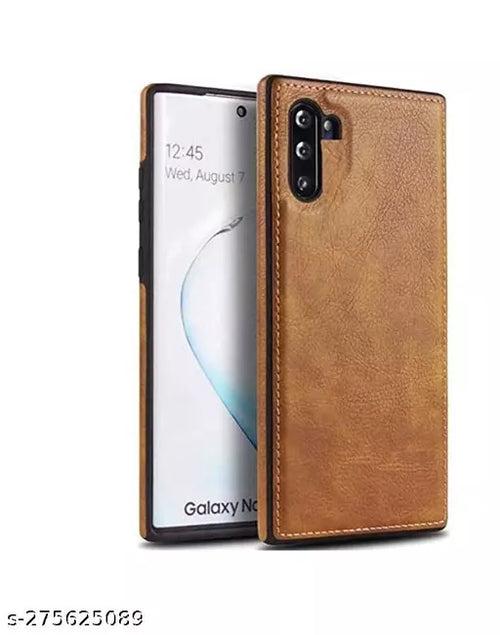 Brown Puloka Leather Case for Samsung Note 10