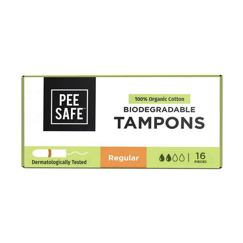 Biodegradable Tampons- Regular (16 Tampons)