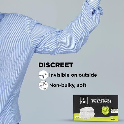 Disposable Underarm Sweat Pads (Folded) - 14 Pads