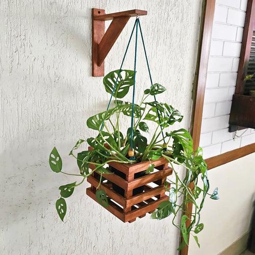 Wall Mounted Planter - Square Hanging