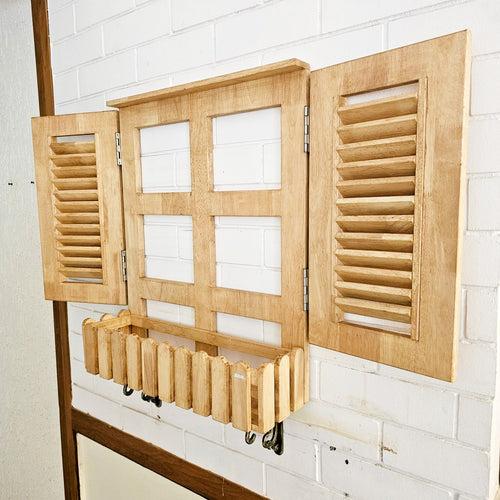 Faux Window-Planter Stand (Blinds)