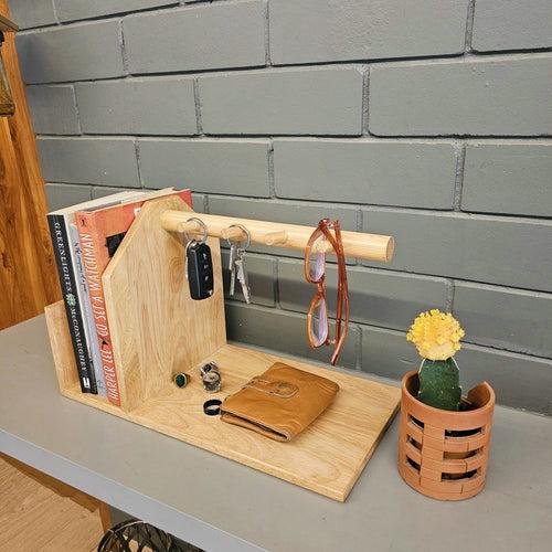 Bedside Tray-Key, Book Holder