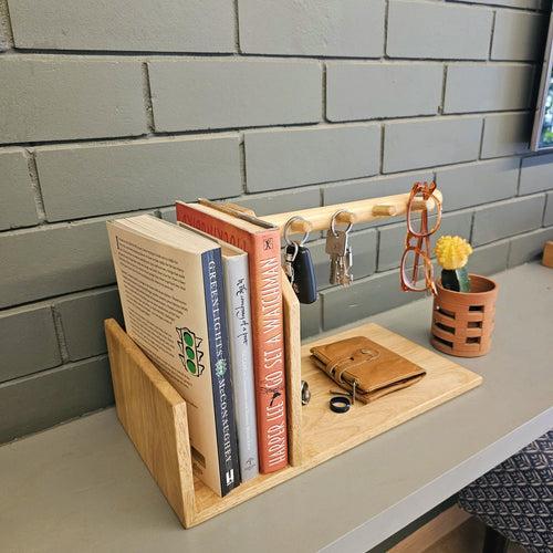 Bedside Tray-Key, Book Holder