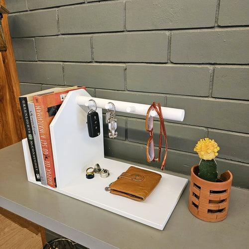 Bedside Tray-Key, Book Holder