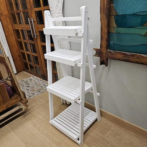 Multi-purpose Floor Standing Stands (Set of 3) White