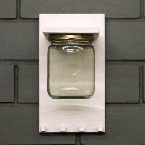 Wall Key Holder Jar Planter