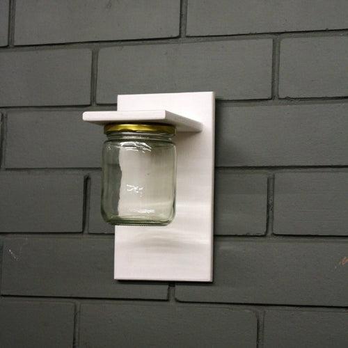 Wall Mounted Planter-Single Jar