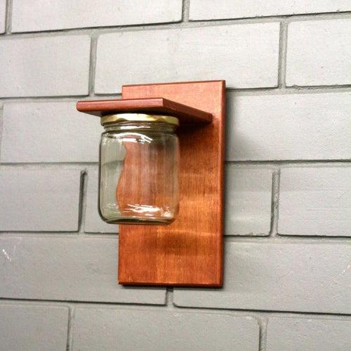 Wall Mounted Planter-Single Jar