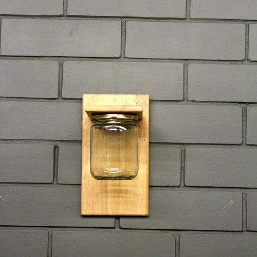 Wall Mounted Planter-Single Jar