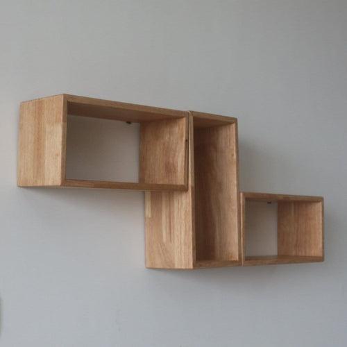 Wall Shelf Rectangular (Set of 3)