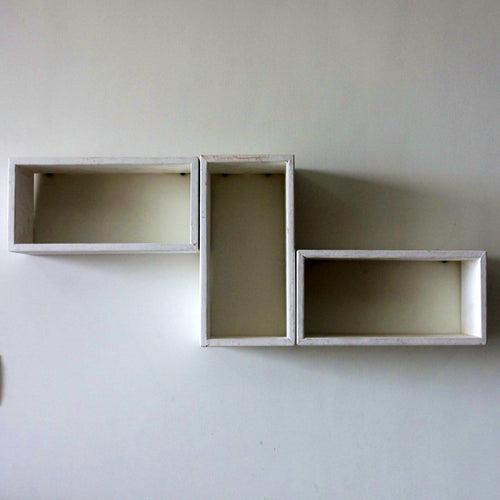 Wall Shelf Rectangular (Set of 3)