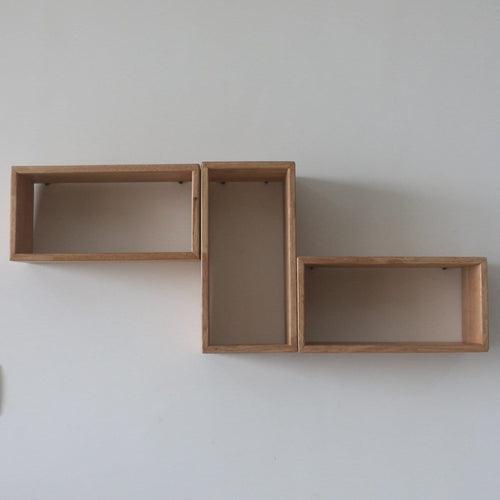 Wall Shelf Rectangular (Set of 3)