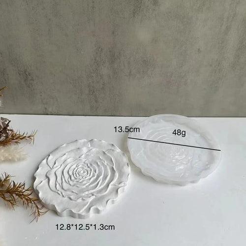 Rose Coaster Moulds - Set of 3