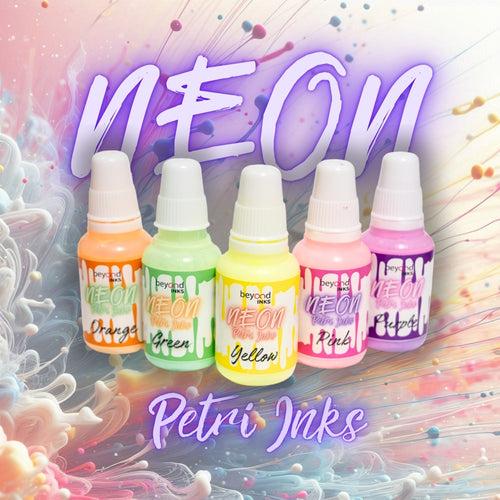 Neon Petri Ink 20ml - Individual Color (Select the Color)