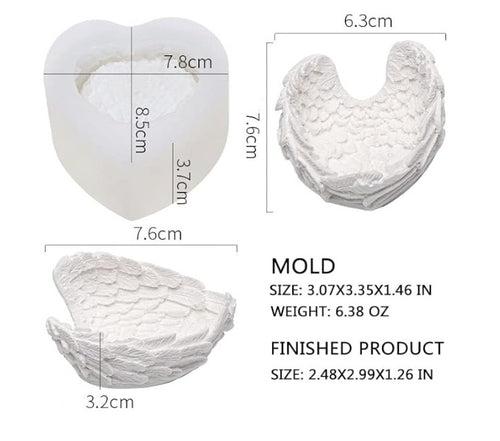 Small Angel Wing Mould