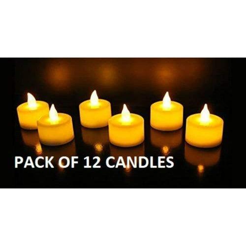 AuraDecor LED Tealight Candles  Pack of 12