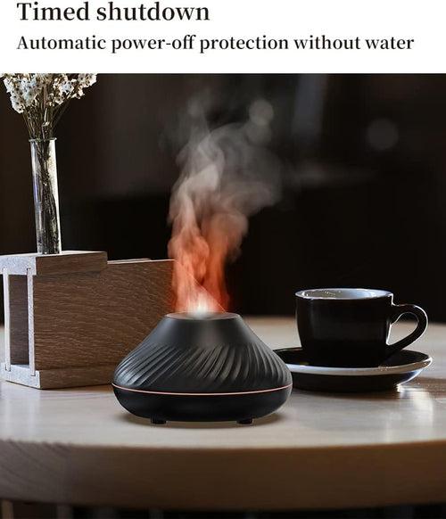 AuraDecor Volcano Humidifier ( Black Colour )