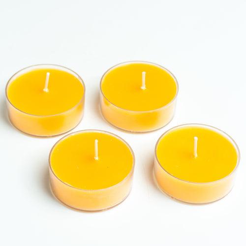 Bulk Buy AuraDecor Scented Soy Wax Acrylic Jumbo 9 hour Tealight Candle Set of 4 ( MOQ 60 Sets )