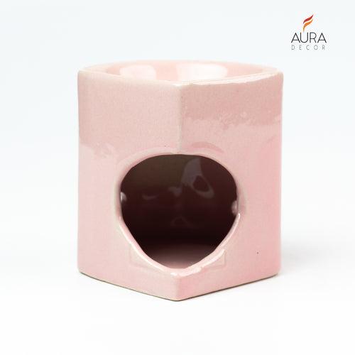 Aroma Diffuser with a Tealight Candle ( Heart Shape )