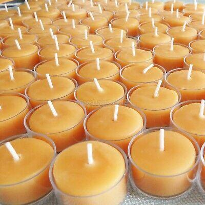 Pack of  Bees Wax Tealight ( 100% Pure , Organic Natural ) ( Pack of 6 Tealights )