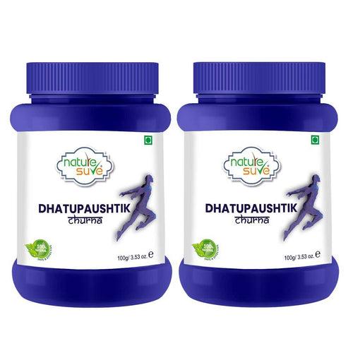 Nature Sure Dhatupaushtik Ayurvedic Churna 100g for Vigor, Vitality and Stamina in Men and Women