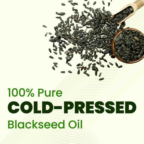 Nature Sure Cold-Pressed Kalonji Tail Black Seed Oil for Men and Women