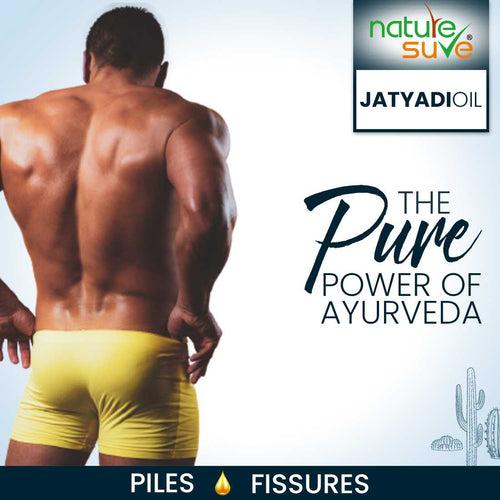 Nature Sure Jatyadi Oil for Piles and Fissures in Men & Women - 30ml