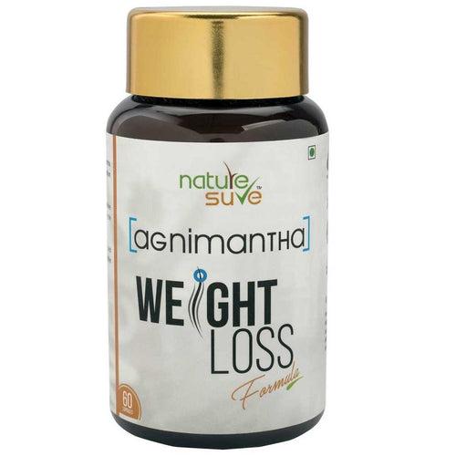 Nature Sure Agnimantha Weight Loss Formula For Men and Women (60 Capsules)