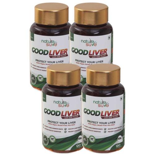 Nature Sure Good Liver Capsules With Milk Thistle for Fatty & Non-Fatty Liver Health