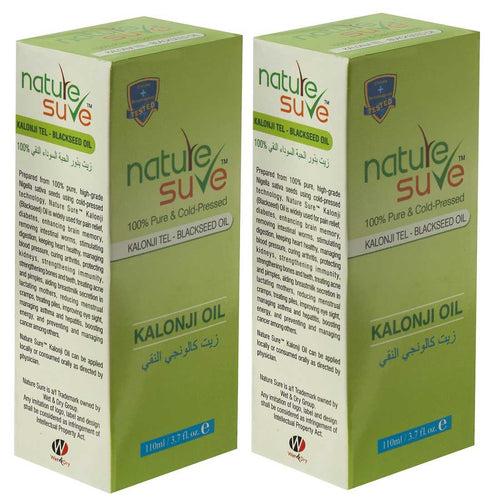 Nature Sure Cold-Pressed Kalonji Tail Black Seed Oil for Men and Women