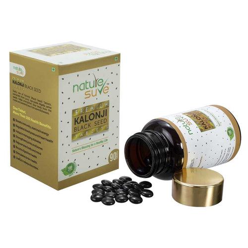 Nature Sure Premium Kalonji Blackseed Tablets for Men and Women