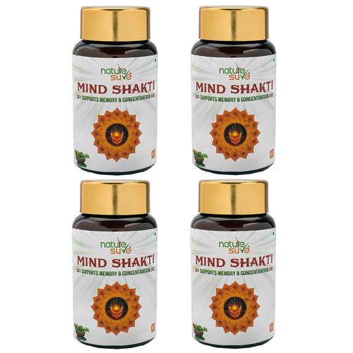 Nature Sure Mind Shakti Tablets for Memory and Concentration