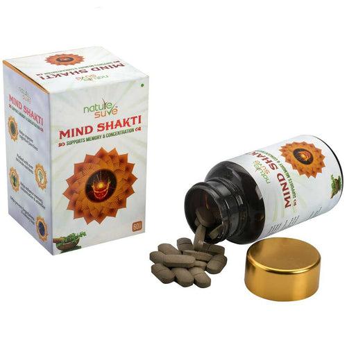 Nature Sure Mind Shakti Tablets for Memory and Concentration