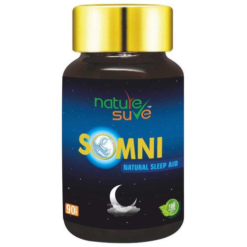 Nature Sure SOMNI Natural Sleep Aid Tablets for Men and Women