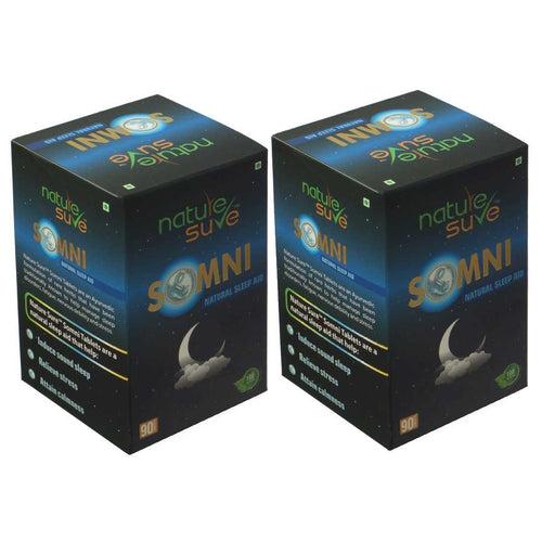 Nature Sure SOMNI Natural Sleep Aid Tablets for Men and Women