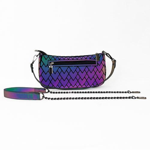 Lumos Holographic Baguette Bag