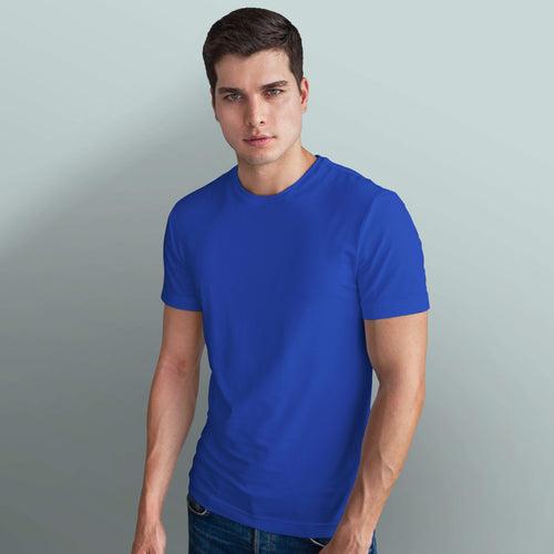 Royal Blue Half Sleeve Men's Tshirt