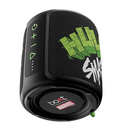 boAt Stone 352 Hulk Edition | Portable Speaker with 10W RMS Stereo Sound, 12 Hours Playback, TWS Technology, 2200mAh battery
