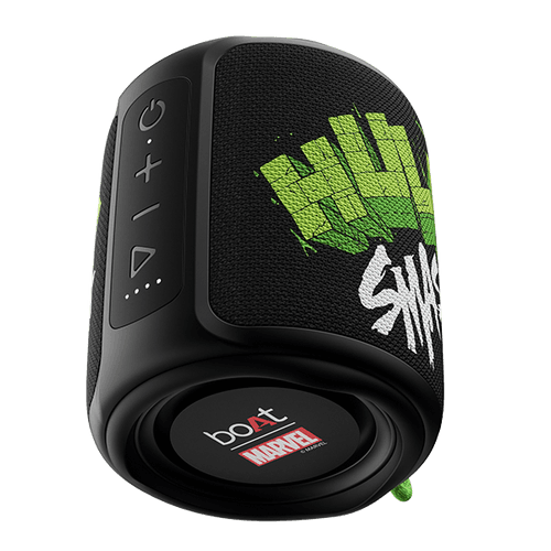 boAt Stone 350 Hulk Edition | Portable Speaker with 10W RMS Stereo Sound, 12 Hours Playback, TWS Technology, 2200mAh battery