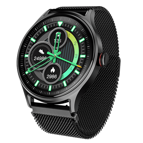 boAt Lunar Mirage | Smartwatch with 1.52" (3.86cm) Round HD Display, BT Calling, 100+ Sports Modes, Functional Crown