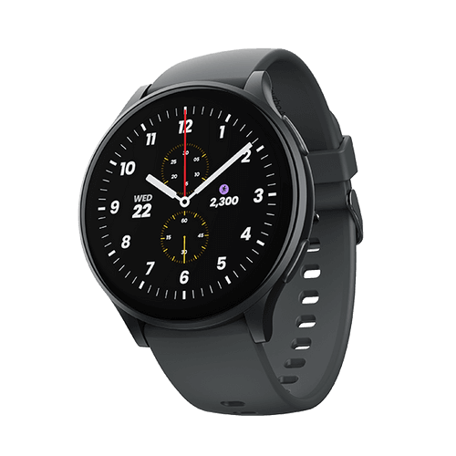 boAt Primia Curv | Smartwatch with 1.45" (3.68cm) Amoled Display, BT Calling,  700+ Active Modes, Watch Face Studio