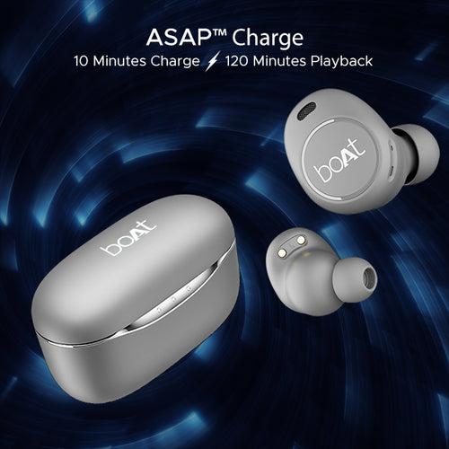 boAt Airdopes 121v2 Plus | Wireless Earbuds with 50 Hours Playback, BEAST™ Mode, ENx™ Technology, IPX4 Resistance