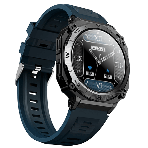 boAt Enigma X500 | Smartwatch with 1.43" (3.63 cm) AMOLED Round Display, BT Calling, 100+ Watch Faces, 100+ Sports Modes