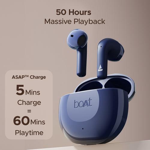 boAt Airdopes 125 | Wireless Earbuds with 50 Hours Playback, BEAST™ Mode, Bluetooth v5.3, ENx™ Technology